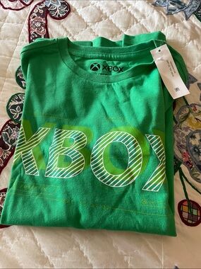 NWT XBox T Shirt Size 10/12 Green